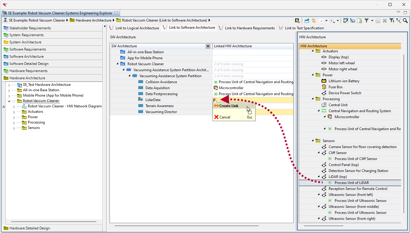 PREEvision_MBSE_demo_screenshot_HardwareSoftwareTraceability.png